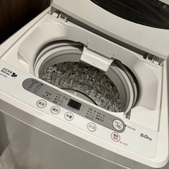 洗濯機　美品　6.0kg 2017年式　【お取引先決まりました】