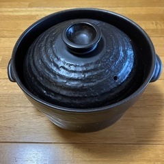 超耐熱セラミック土鍋22✖️深さ14cm新品飯炊き