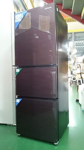 【愛品倶楽部柏店】ハイセンス 2018年製 282L 3ドア冷凍冷蔵庫 HR-G2801BR