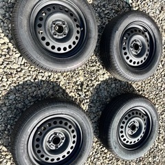 【ネット決済】ジーテック185／65r15 タイヤ　ホイール　テッチン