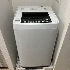 【お取引先決定】Hisense 洗濯機