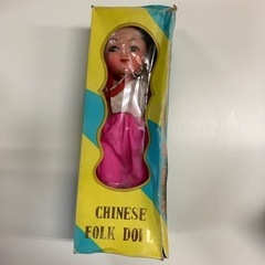 中国の古い人形