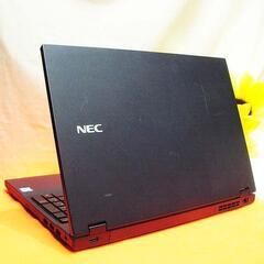 NEC》15.6インチ大画面ノートPC☆テンキー付き☆製造番号：6Y000411A