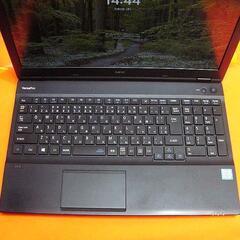 NEC》15.6インチ大画面ノートPC☆テンキー付き☆製造番号：6Y000411A