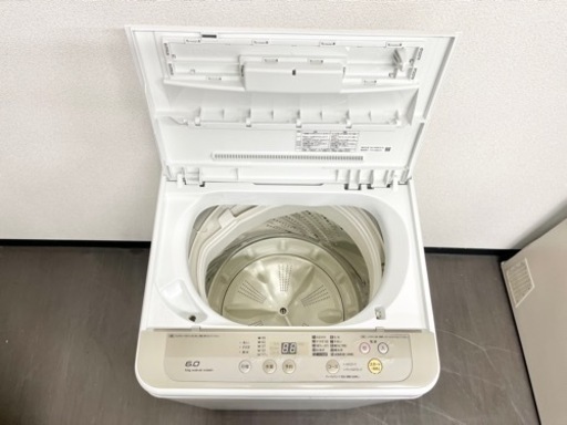 激安‼️17年製パナソニック6キロ全自動電気洗濯機NA-F60B10