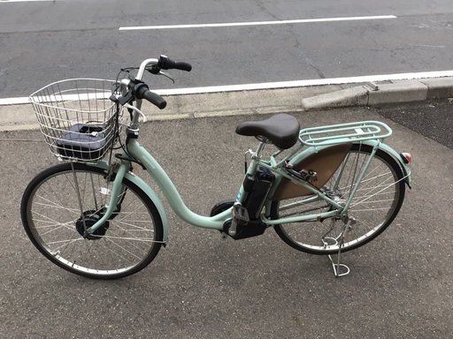 ブリジストン フロンティア電動自転車タイヤ新品整備済み中古自転車