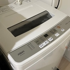 AQUA 6kg 家電 生活家電 洗濯機