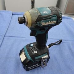 マキタ 18V 6.0Ah 充電式インパクトドライバ TD170D ブルー バッテリ 充電器 ケース付 makita 西岡店
