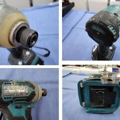 マキタ 18V 6.0Ah 充電式インパクトドライバ TD170D ブルー バッテリ 充電器 ケース付 makita 西岡店