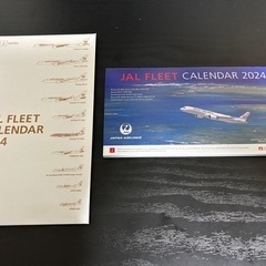 JAL FLEET カレンダー 2024（卓上版）
