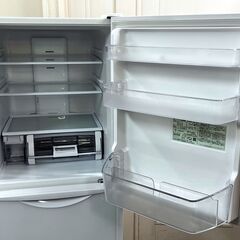 ⑩【税込み】美品 日立 265L 3ドア 冷蔵庫 真空チルド R-S27JV ホワイト まんなか野菜室 2018年製【PayPay使えます】