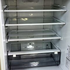 ㉟【税込み】美品 アクア 355L 4ドア 冷蔵庫 AQR-36H まん中2段