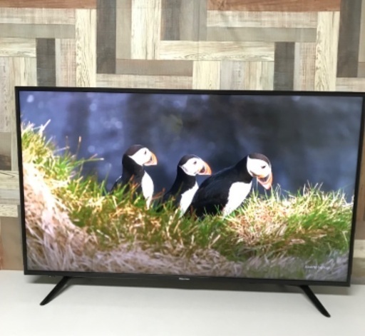 即日受渡❣️55型4K対応液晶テレビWチューナー搭載34500円