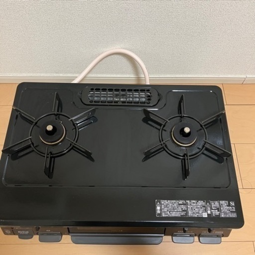 ガステーブル 都市ガス 2口コンロ リンナイ ガスコンロ - ガステーブル 
