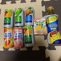 本日中限定　キャノーラ油、スイートコーン、ジュース×6