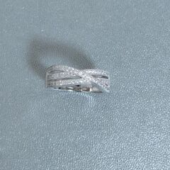 パヴェ クロス 指輪☘ (US6号/日本11-12号) パヴェ クロス 指輪☘ (US6号/日本11-12号)