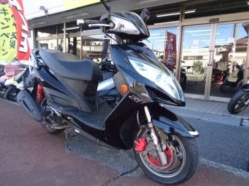 NO.4866　レーシング１２５ＦＩ　４サイクルエンジン　フューエルインジェクション車　ブラック　☆彡