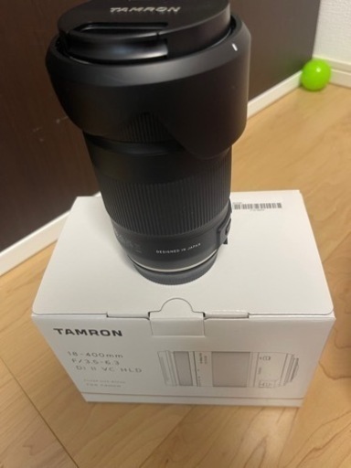 タムロン18-400EFレンズ新品未使用！！
