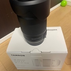 タムロン18-400EFレンズ新品未使用！！