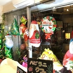 クリスマスバルーン、膨らませ済み展示品販売