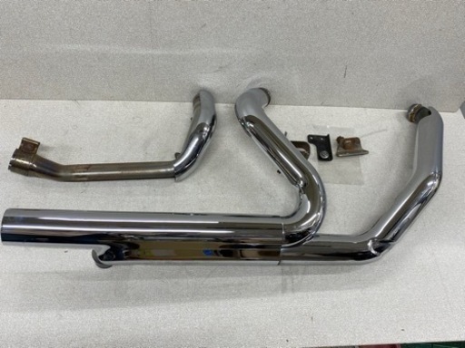 超美品！ハーレー 純正 FLHTC/FLTRXS 1580Fパイプ 【バイクパーツ買取アールワン田川】