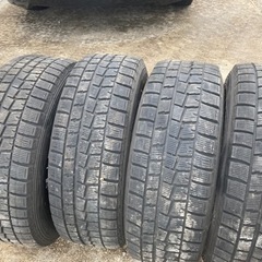★ダンロップスタッドレスタイヤ215/60R16　アルミホイールセット　走行距離少