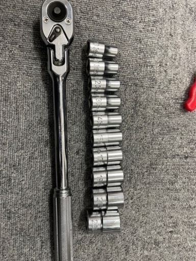 工具　ラチェット、ソケット