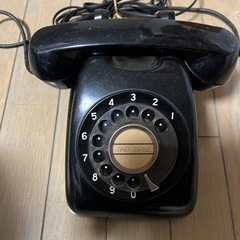 【処分予定】レトロ黒電話