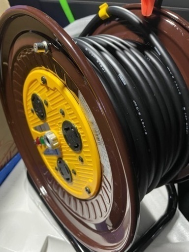 日動 電工ドラム 三相200Vドラム アース付 20m ND-E320-20A コード
