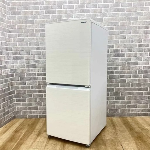冷蔵庫 2ドア 152L どっちもドア シャープ SHARP SJ-D15H-W 2022年製