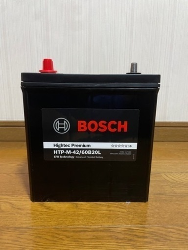 BOSCH バッテリー HTP-M-42 60B20L 2022年7月8日製造 軽自動車などに！