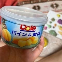 Dole パイナップル&桃の缶詰