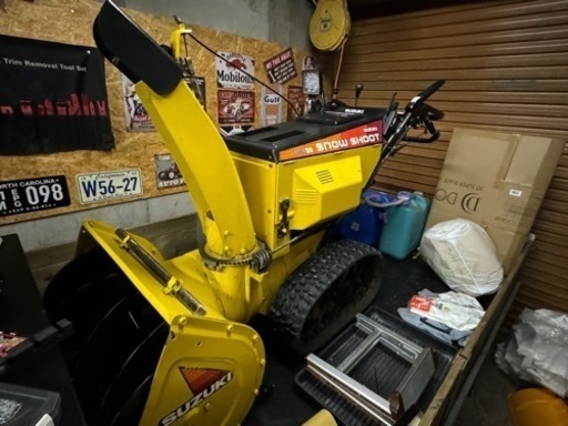 除雪機　スズキ　パワーシュート　SS865ES 中古実働