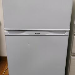 【決まりました】冷蔵庫 ハイアール JR-N91J W