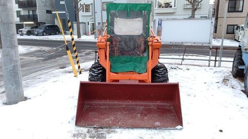 札幌より ジョブサン2SDK6 タイヤショベル ディーゼル 4WD ボブキャット 除雪 排雪