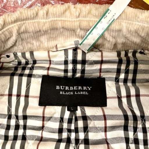 【 クリーニング済み 】 本物保証 BURBERRY BLACK LABEL ジャケット サイズL バーバリー