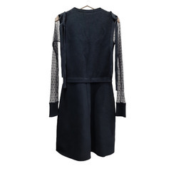 RED Valentino レース ワンピース 黒 XS