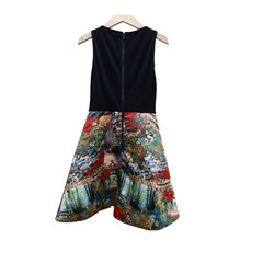 alice + olivia ノースリーブ ワンピース 花柄 XS