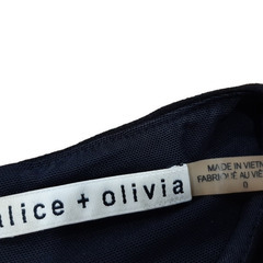 alice + olivia ノースリーブ ワンピース 花柄 XS