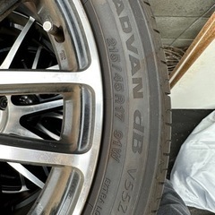 yokohama ADVAN db v552 215/45R17 タイヤホイール4本セット ミニバン等