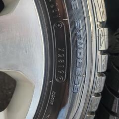 商談中です🙇‍♀️広島　軽自動車用　スタッドレスタイヤ　スズキ純正14インチホイール付き4本セット　155 65 14 