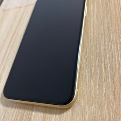 1箇所傷あり】iPhone XR 256GB イエロー本体 SIMフリー 箱付き付属品付き