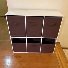 家具 収納家具 カラーボックス×2