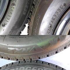 冬 トヨタ純正 ルーミー 14インチ【富山】165/65R14 人気 ブリジストン ブリザック VRX2 日本製 タンク ルーミー ダイハツ トール パッソ 中古 4本