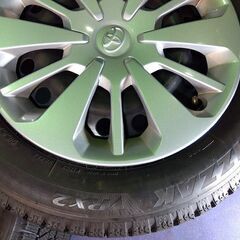 冬 トヨタ純正 ルーミー 14インチ【富山】165/65R14 人気 ブリジストン ブリザック VRX2 日本製 タンク ルーミー ダイハツ トール パッソ 中古 4本