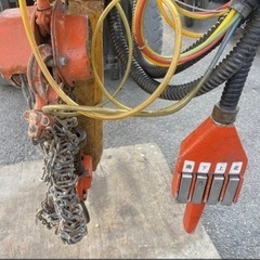 ★電動チェーンブロック パワーホイスト 1ｔ荷上げ 吊り具 チェンブロ SAN-EI