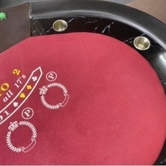 ★ブラックジャックテーブル BLACK JACK カジノ トランプゲーム トランプ付き　