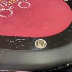 ★ブラックジャックテーブル BLACK JACK カジノ トランプゲーム トランプ付き　
