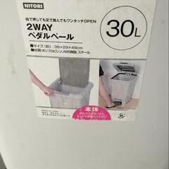 ゴミ箱 2個セット 30L