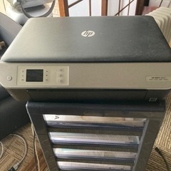 HP ENVY4504プリンター　新品カラー・ブラックインク付き